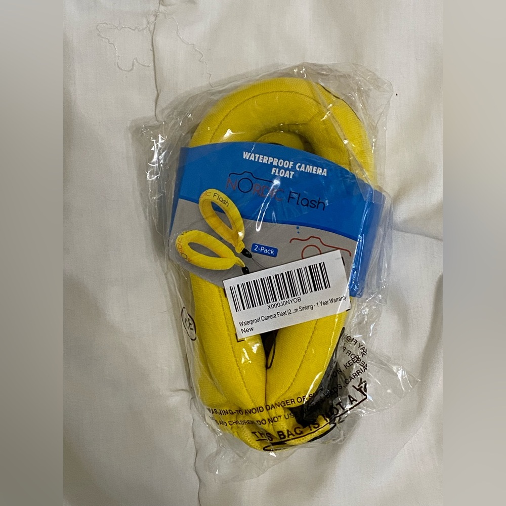 Nordic Flash Waterproof Camera Float Yellow